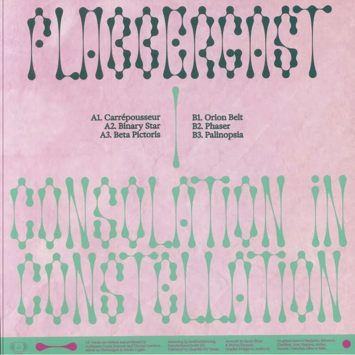 Back cover — FLABBERGAST — Consolation In Constellation