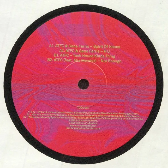 Back cover — ATFC / GENE FARRIS — Spirit Of House