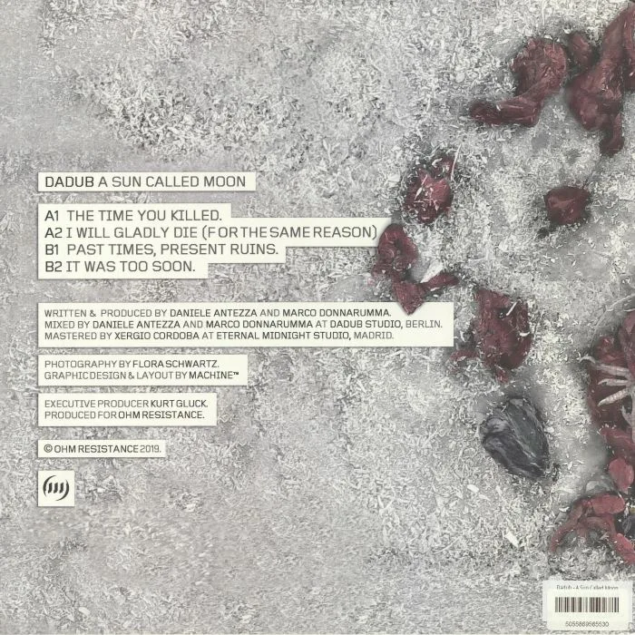 Back cover — DADUB — A Sun Called Moon
