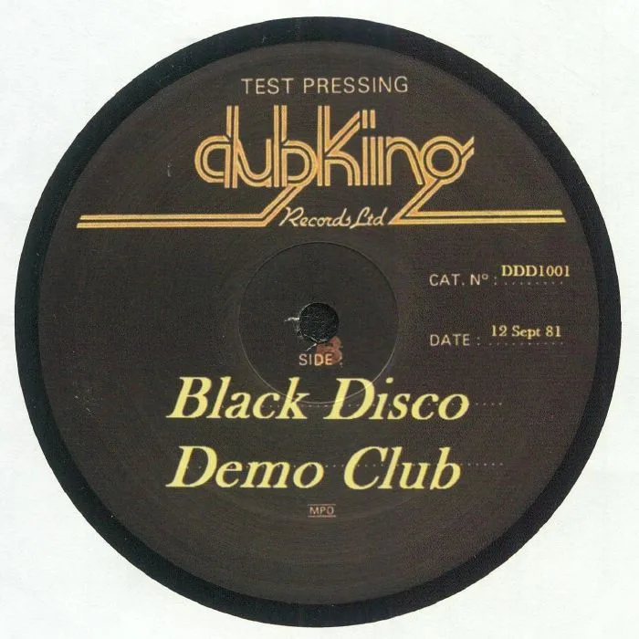 Front cover — BLACK DISCO DEMO CLUB — Disco Royale