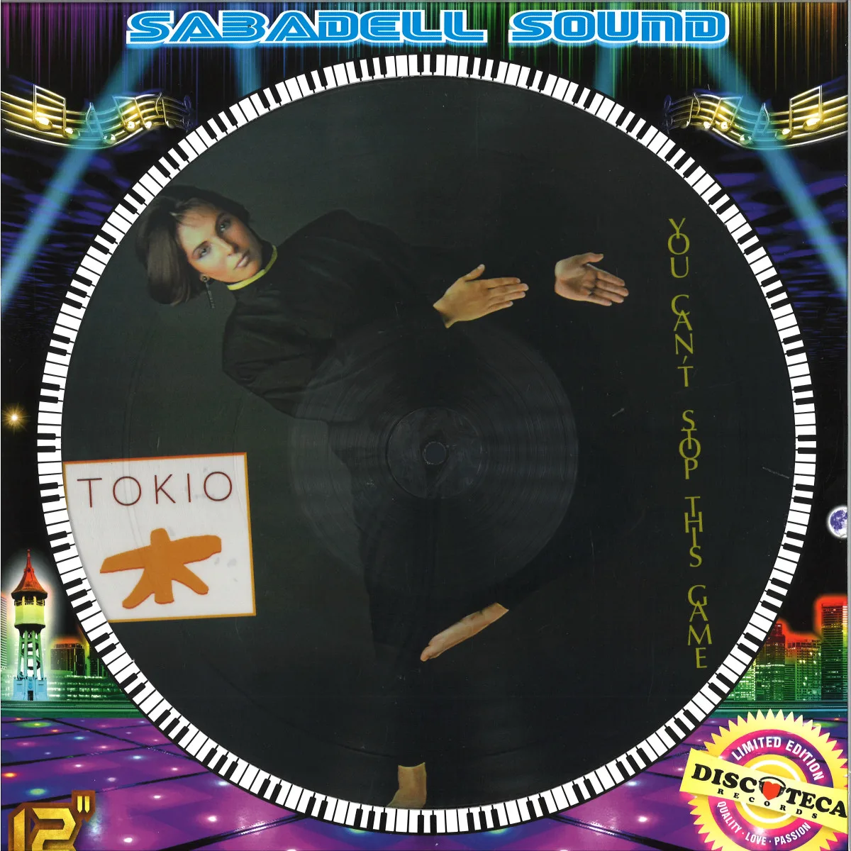 Обратная сторона обложки — Tokio — You Can't Stop This Game