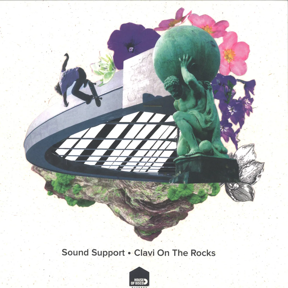 Лицевая сторона обложки — Sound Support — Clavi On The Rocks EP