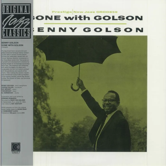 Front cover — Benny GOLSON — Gone With Golson (reissue)