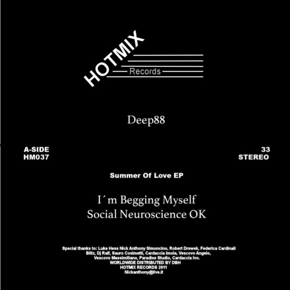 DEEP88 — Summer Of Love EP