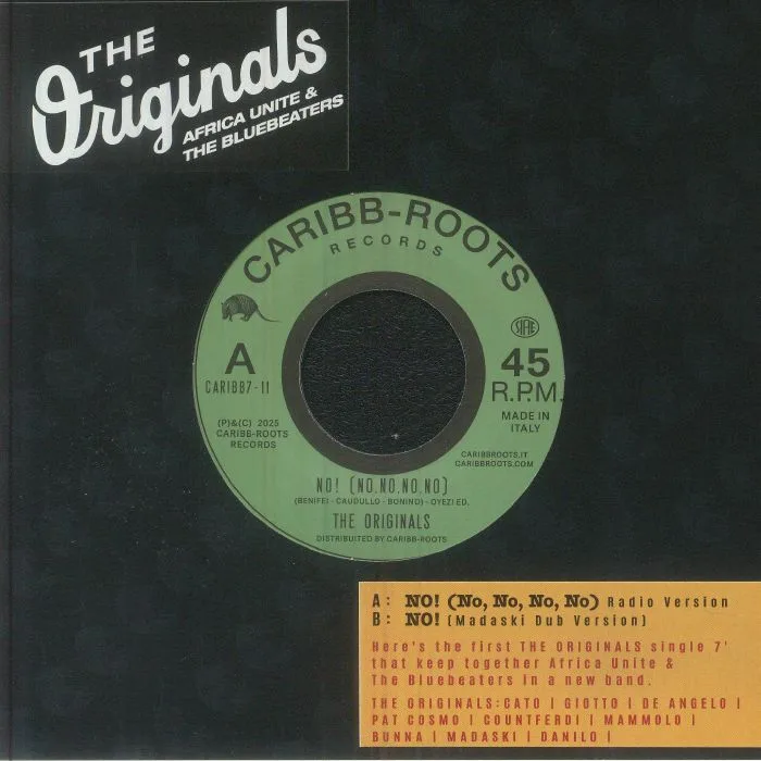 The aka AFRICA UNITE ORIGINALS / THE BLUEBEATERS — No! (No No No No)