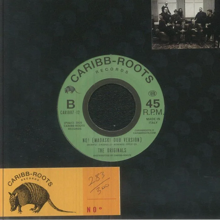 Back cover — The aka AFRICA UNITE ORIGINALS / THE BLUEBEATERS — No! (No No No No)