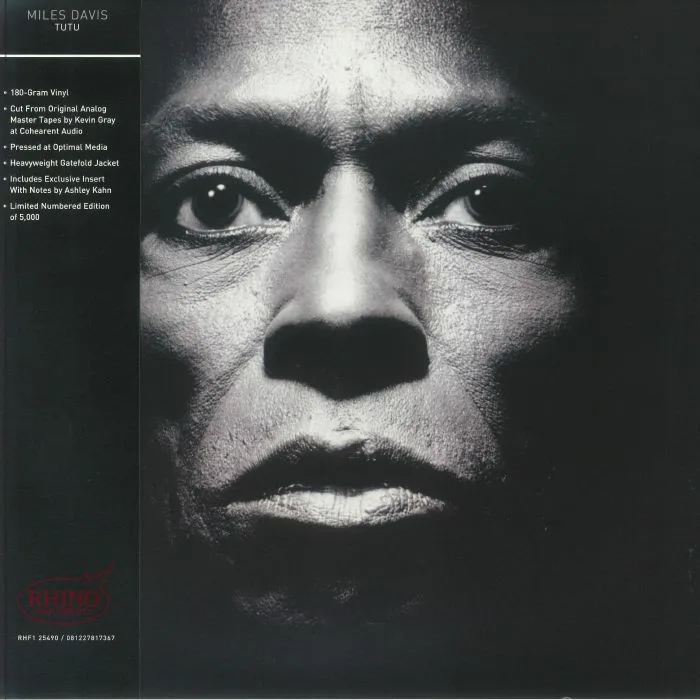 Лицевая сторона обложки — Miles DAVIS — Tutu (reissue) (B-STOCK)