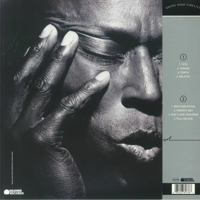 Обратная сторона обложки — Miles DAVIS — Tutu (reissue) (B-STOCK)