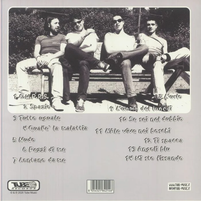 Back cover — PORNO RIVISTE — Fino Alla Fine