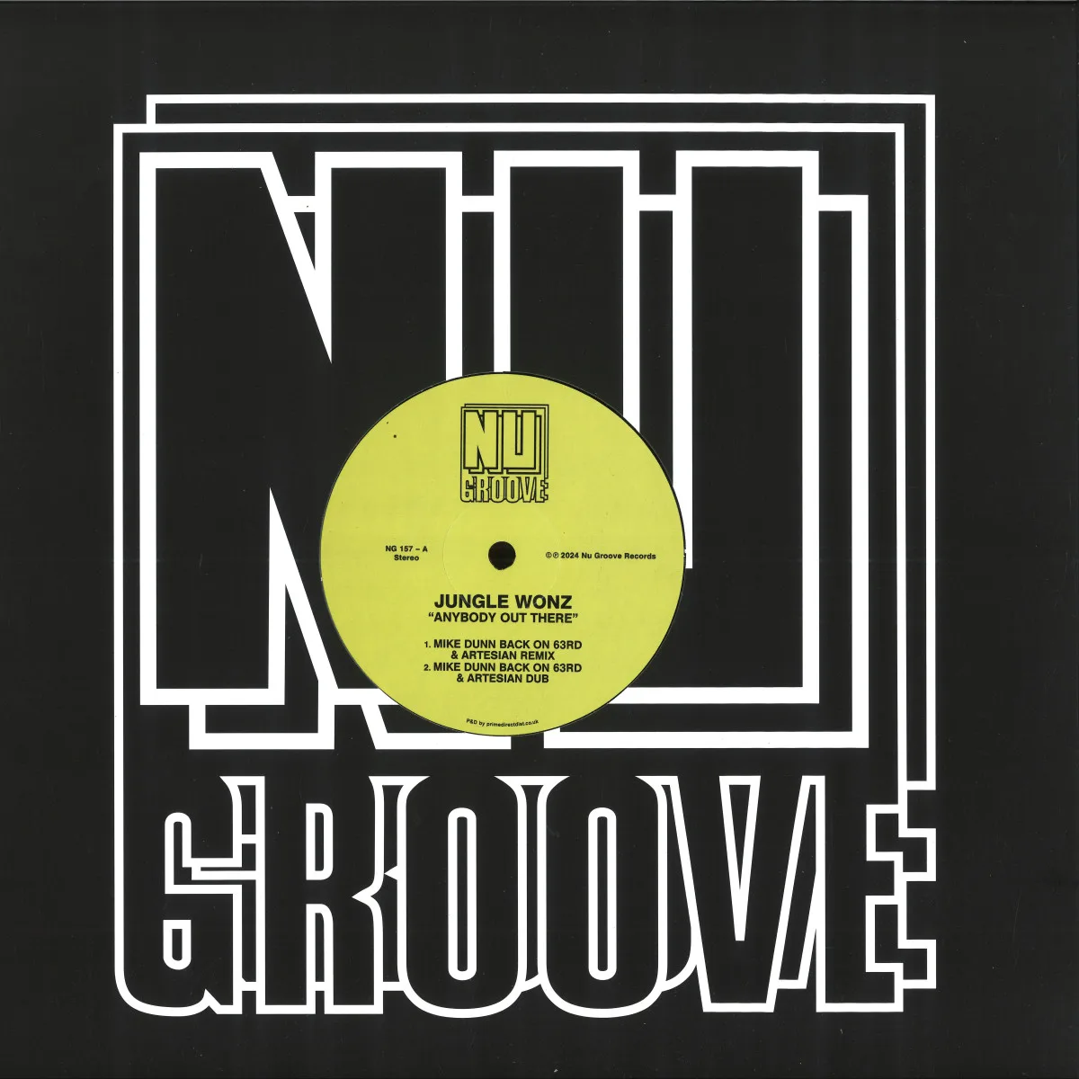 Jungle Wonz — Anybody Out There / 20 Paces From The Moon