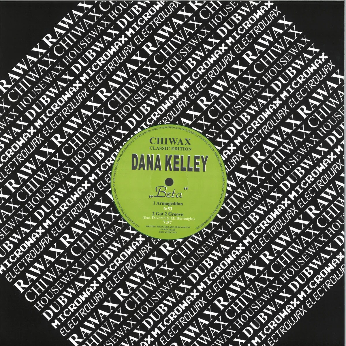 Обратная сторона обложки — Dana Kelley — Beta