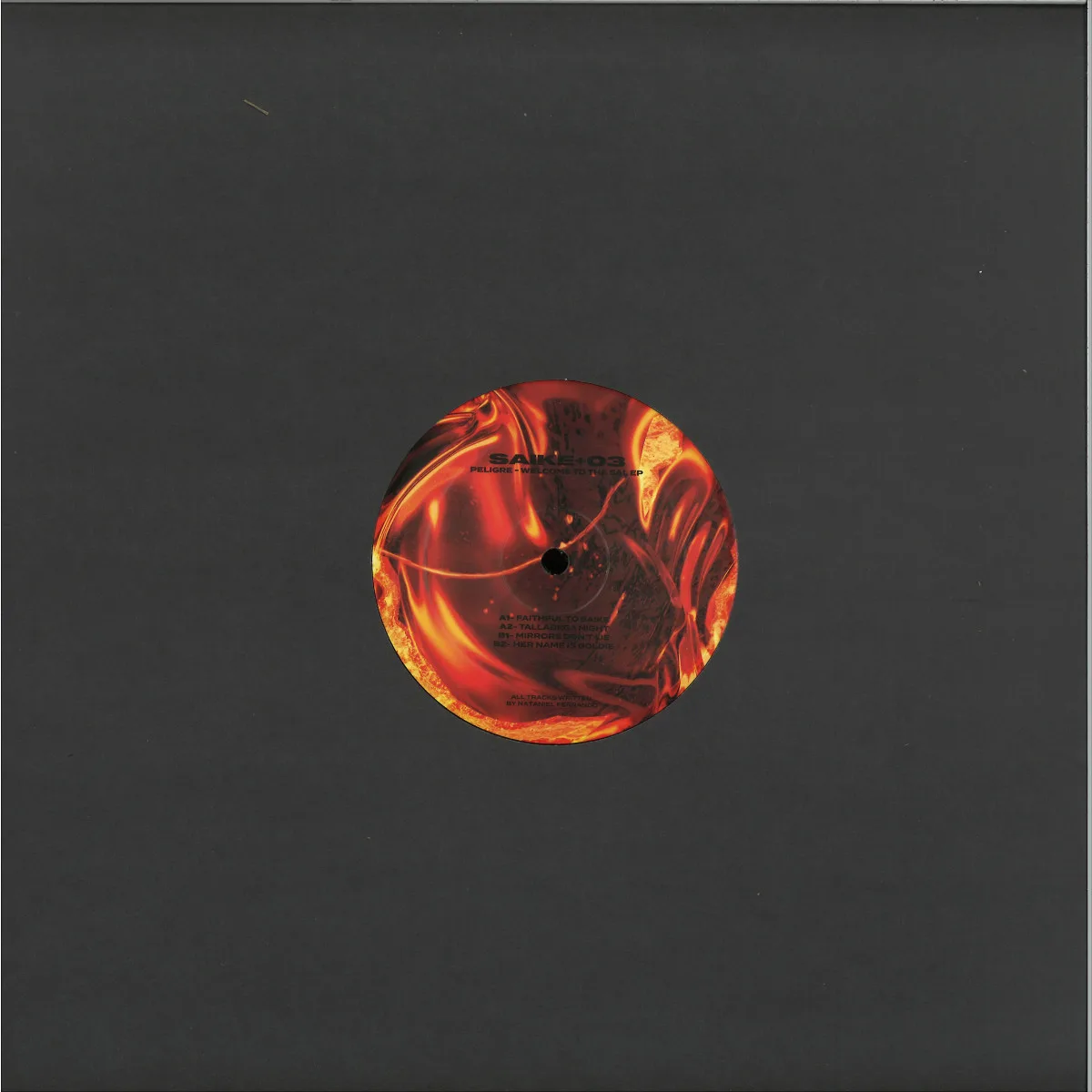 Back cover — Peligre — Welcome To The Sal EP