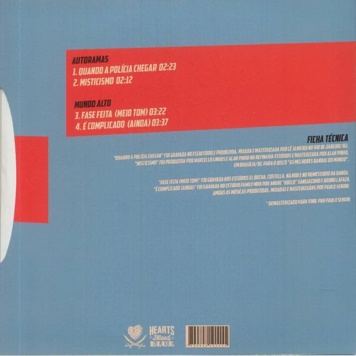 Back cover — AUTORAMAS / MUNDO ALTO — Autoramas & Mundo Alto