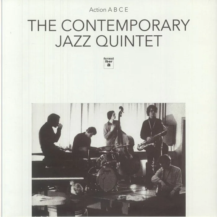 Лицевая сторона обложки — The CONTEMPORARY JAZZ QUINTET — Action A B C E