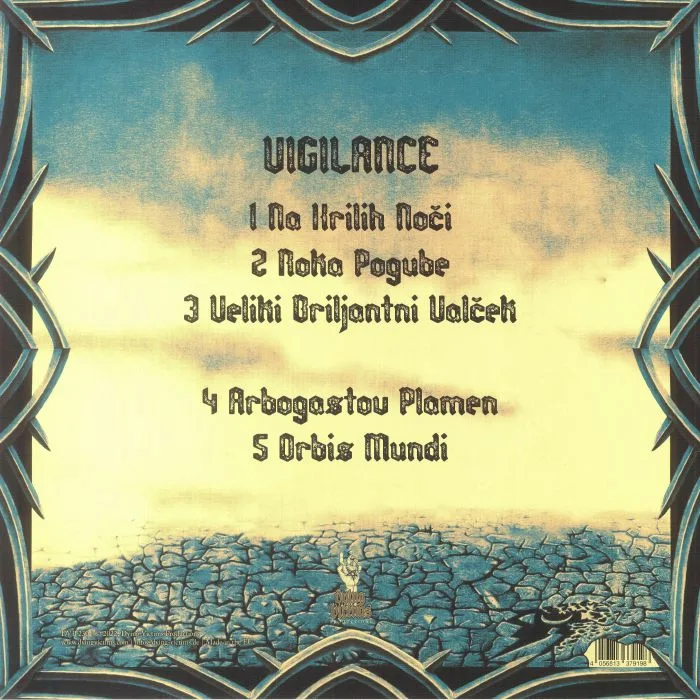 Back cover — VIGILANCE — Vigilance