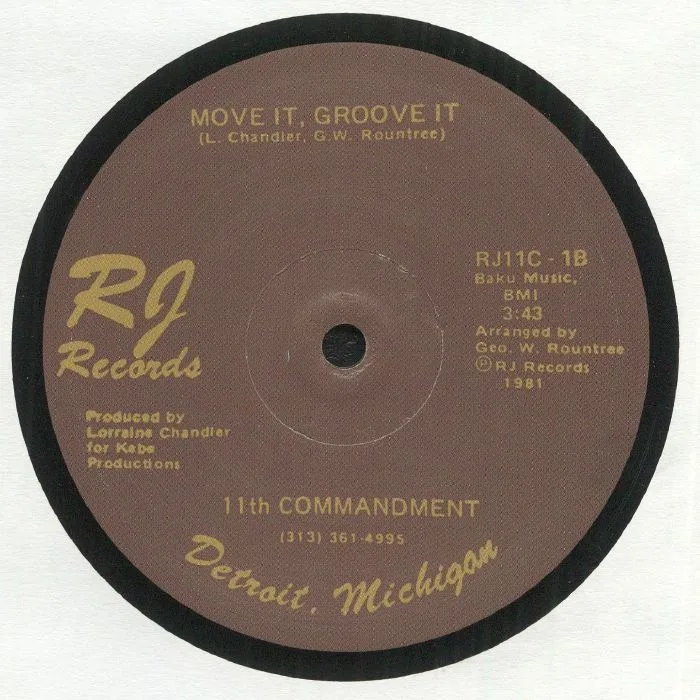 Back cover — 11TH COMMANDMENT — Dance With Me