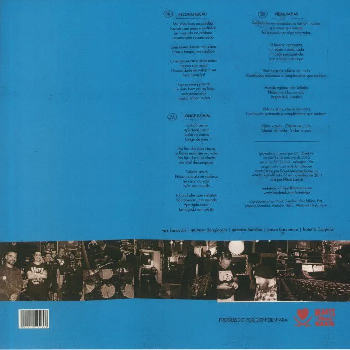 Back cover — O INIMIGO — Inner Ear Session