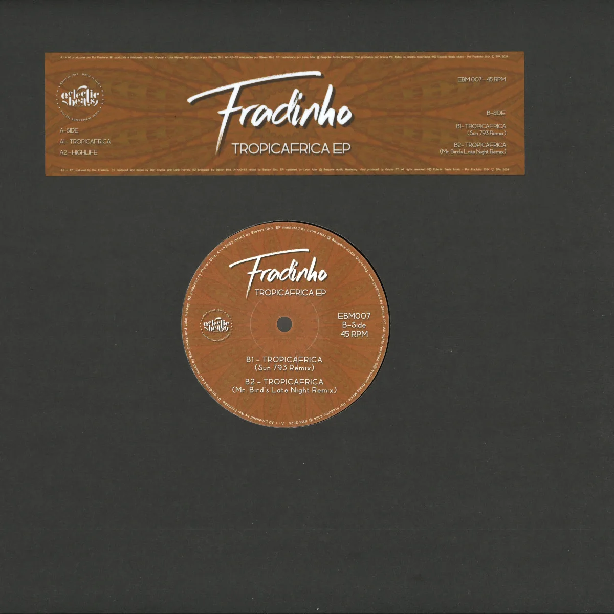 Back cover — Fradinho — Tropicafrica EP