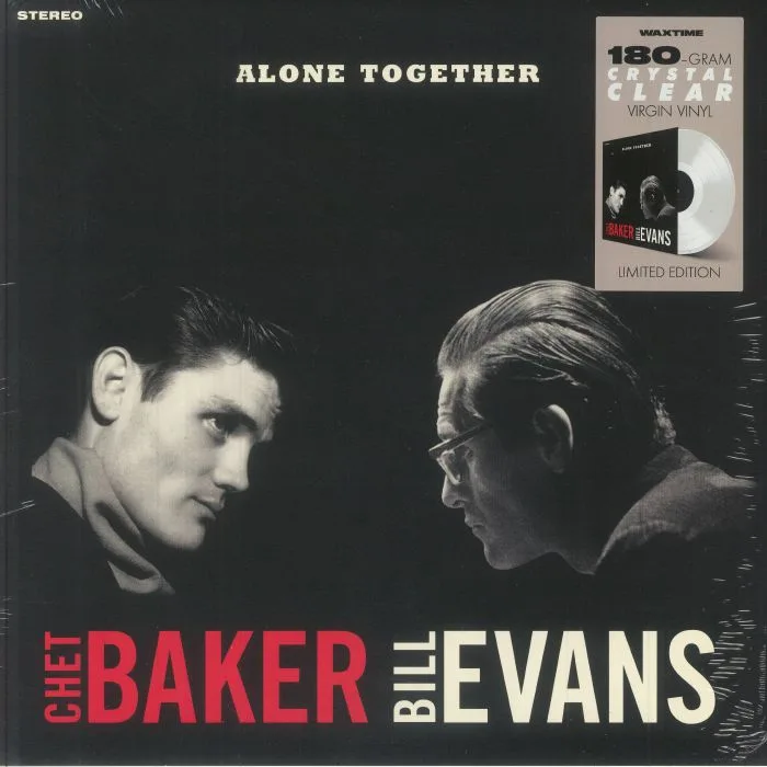 Лицевая сторона обложки — Chet BAKER / BILL EVANS — Alone Together