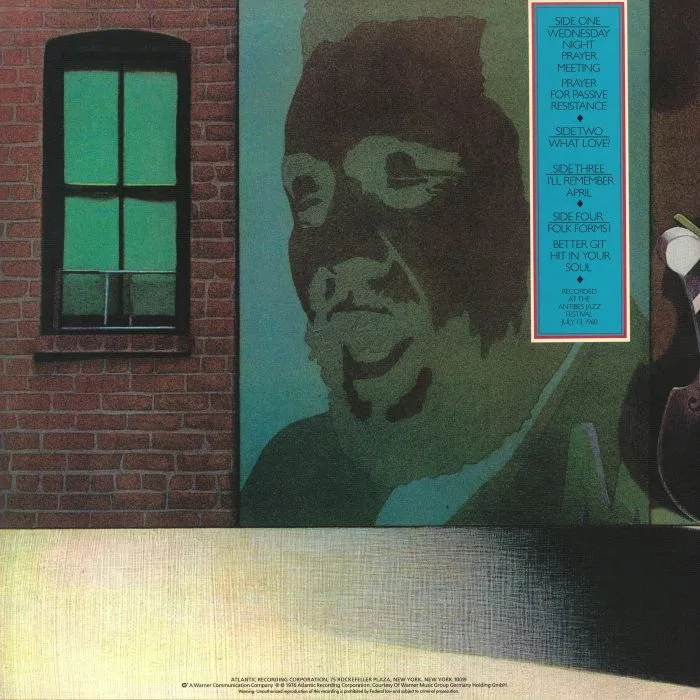 Обратная сторона обложки — Charles MINGUS — Mingus At Antibes (reissue)