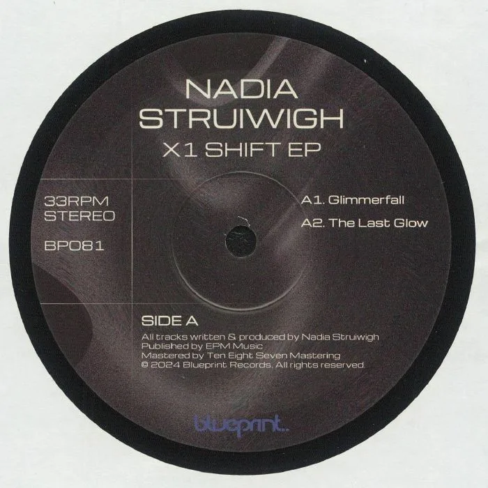 Front cover — Nadia STRUIWIGH — X1 Shift