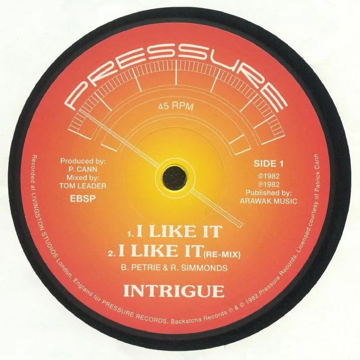 INTRIGUE — I LIKE IT