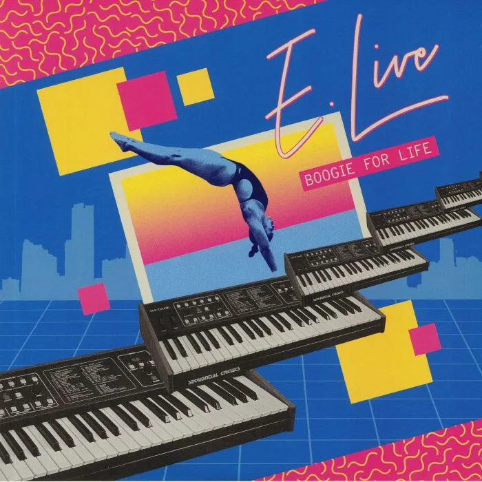 Front cover — E LIVE — Boogie For Life (reissue)
