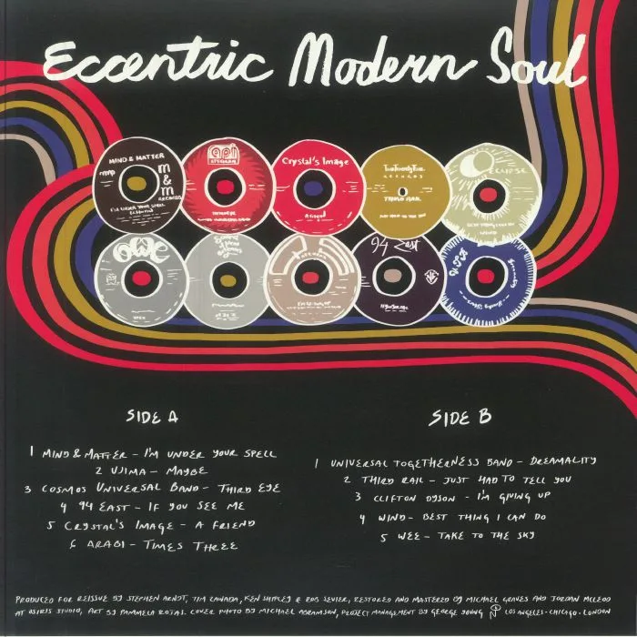 Обратная сторона обложки — VARIOUS — Eccentric Modern Soul