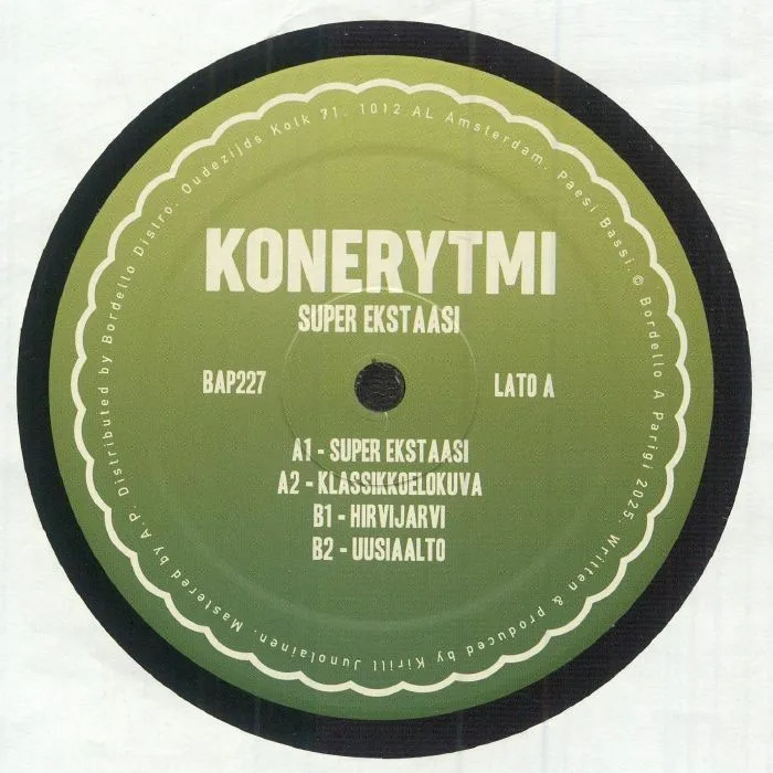 Front cover — KONERYTMI — Super Ekstaasi