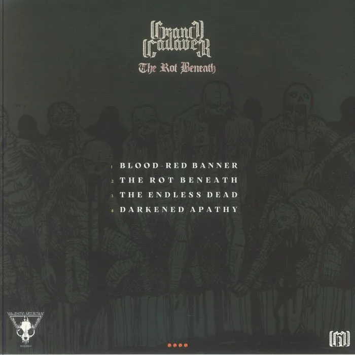 Обратная сторона обложки — GRAND CADAVER — The Rot Beneath