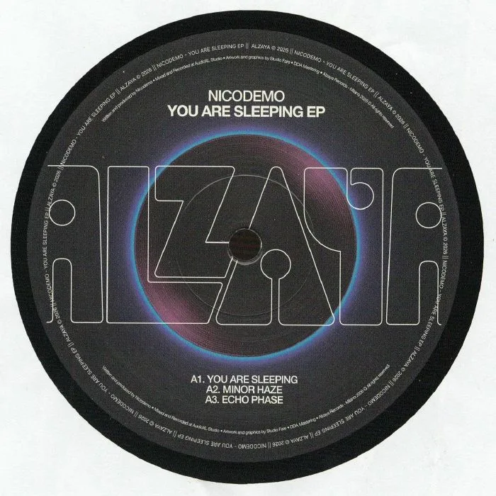 Лицевая сторона обложки — NICODEMO — You Are Sleeping EP