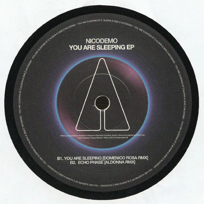 Обратная сторона обложки — NICODEMO — You Are Sleeping EP