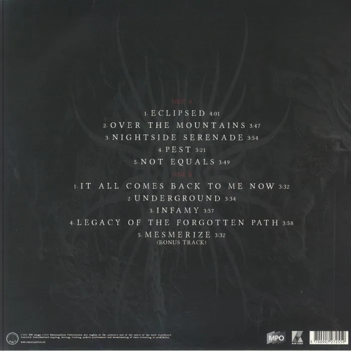 Back cover — THORIUM — The Bastard