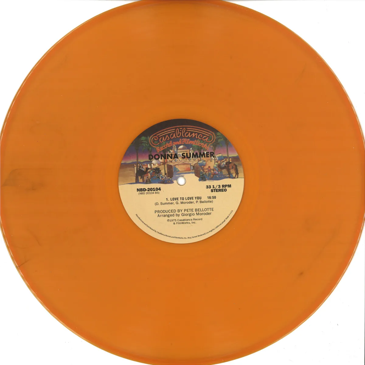 DONNA SUMMER — I FEEL LOVE / LOVE TO LOVE YOU, BABY