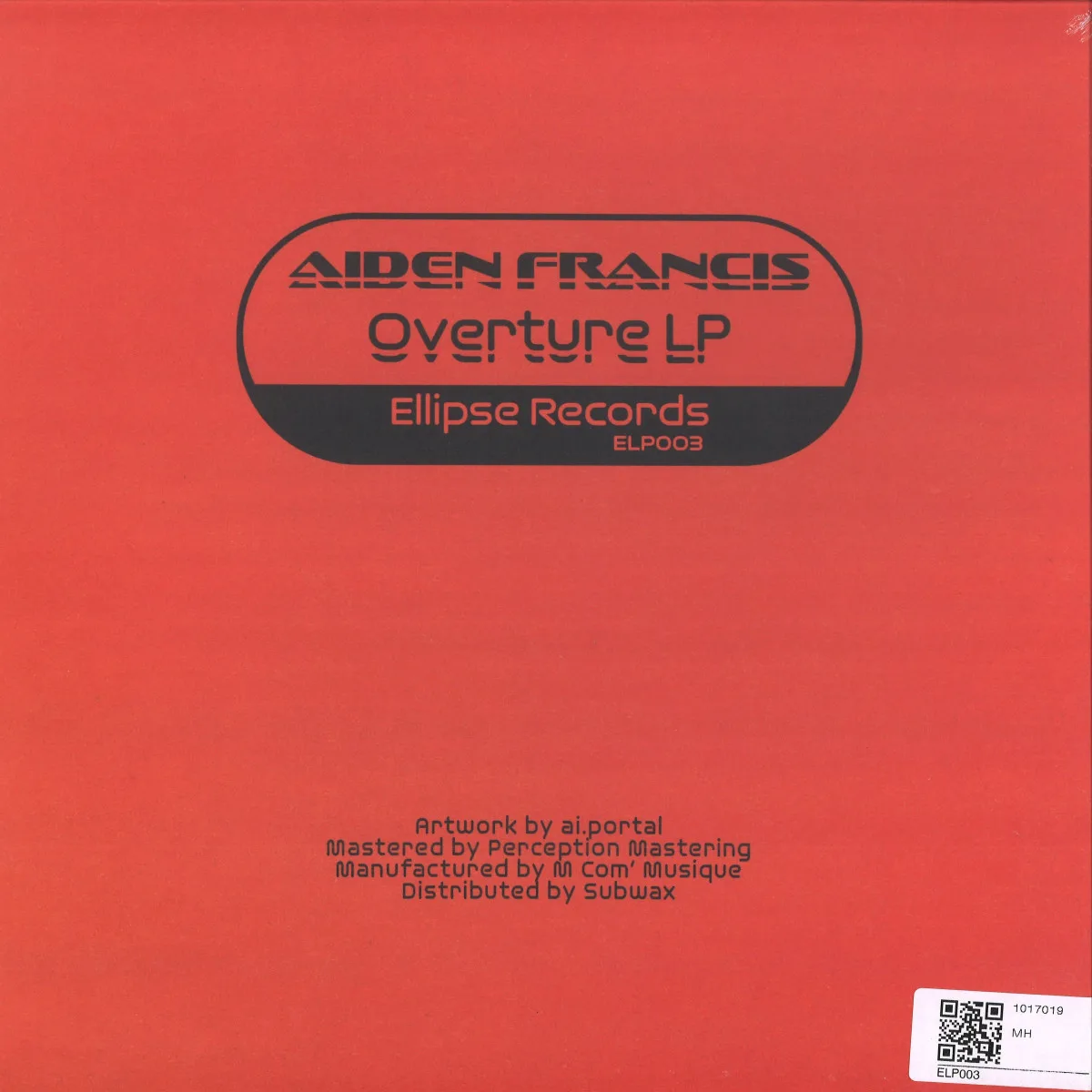 Back cover — Aiden Francis — Overture