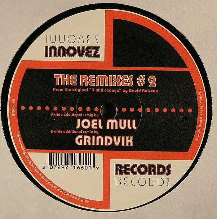 Back cover — David ROISEUX — It Will Change (Remixes #2) (B-STOCK)