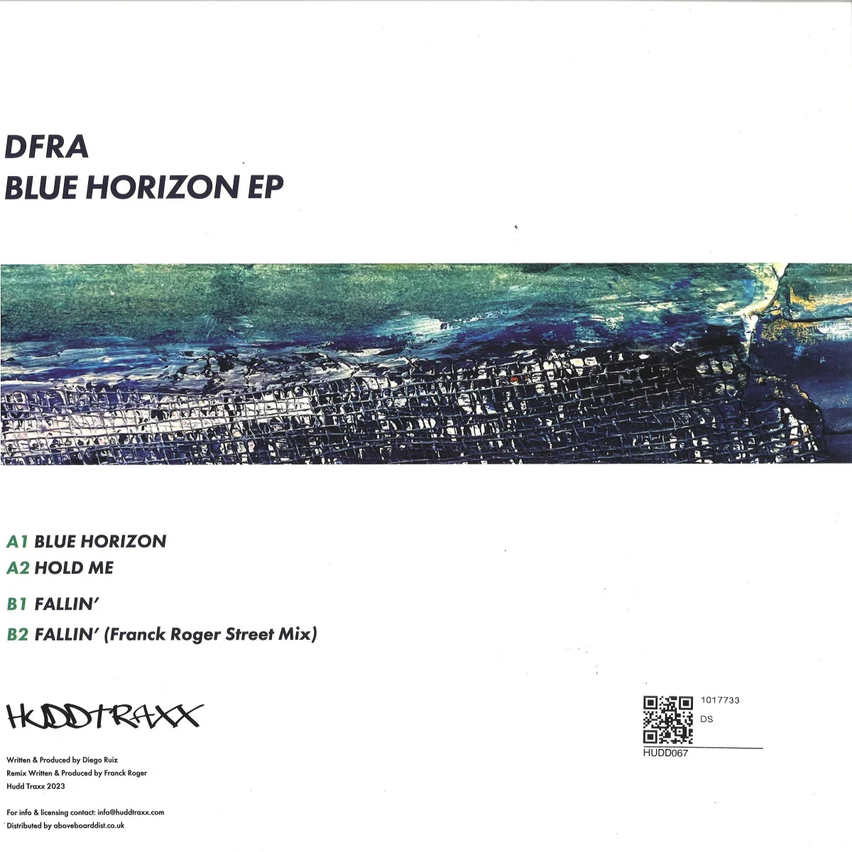 Обратная сторона обложки — Dfra — Blue Horizon