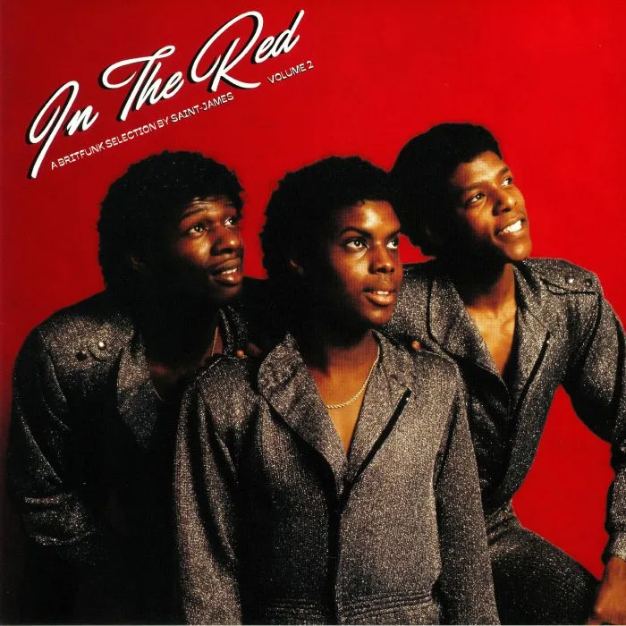 Лицевая сторона обложки — SAINT JAMES / VARIOUS — In The Red Vol 2: A Britfunk Selection