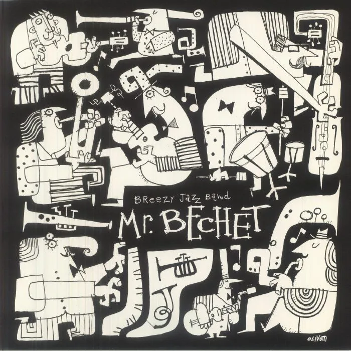 Front cover — BREEZY JAZZ BAND — Mr Bechet