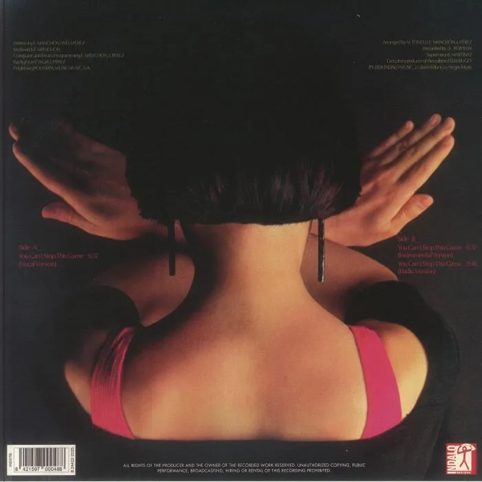 Обратная сторона обложки — TOKIO — You Can't Stop This Game (reissue)