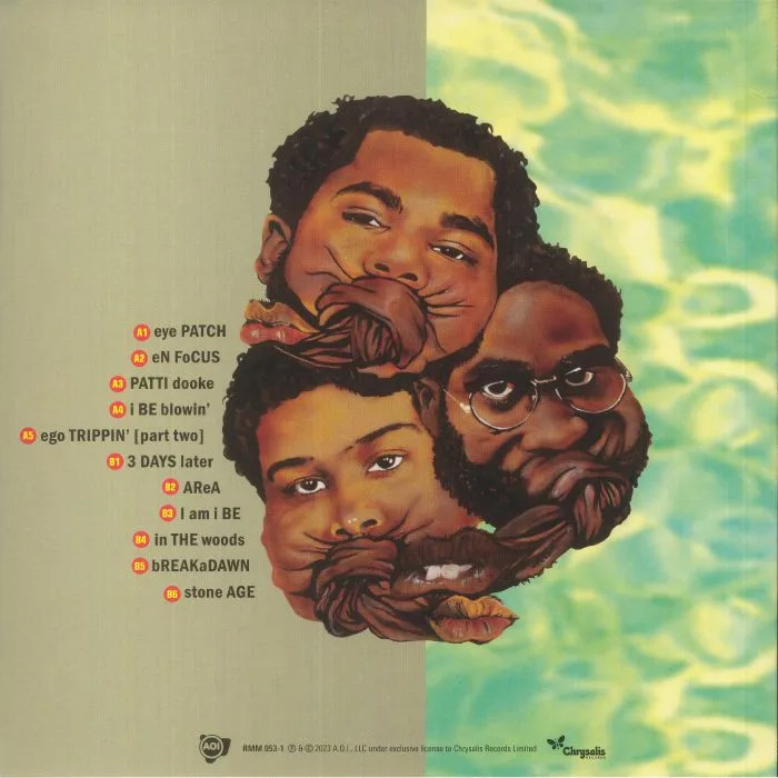 Обратная сторона обложки — DE LA SOUL — Buhloone Mindstate (reissue)