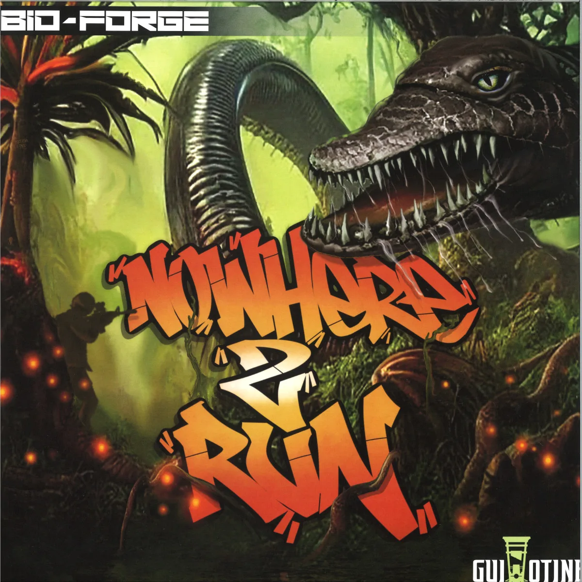 Обратная сторона обложки — Bio-Forge — Nowhere 2 Run