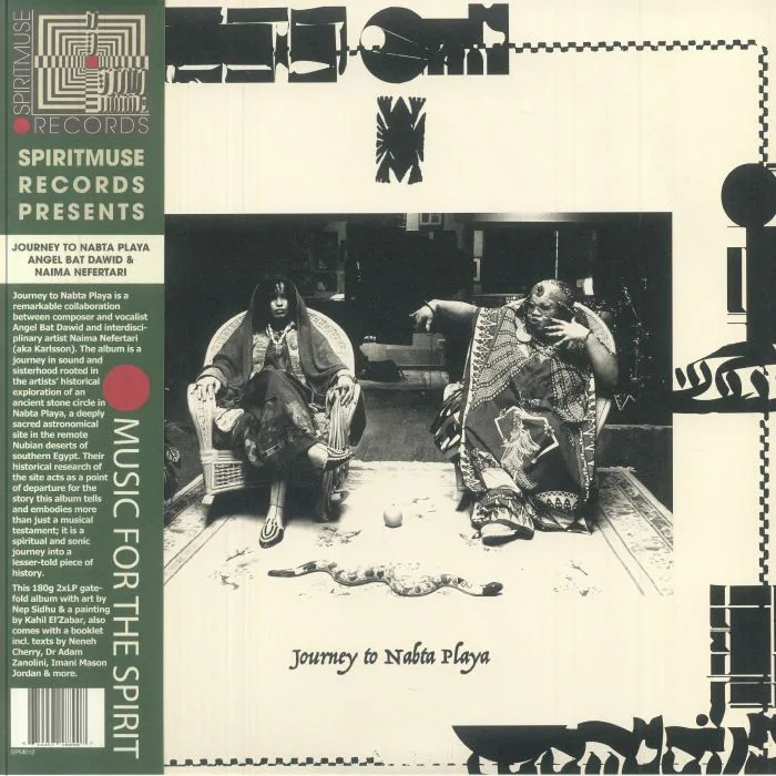 Front cover — Angel Bat DAWID / NAIMA NEFERTARI — Journey To Nabta Playa (Deluxe Edition)