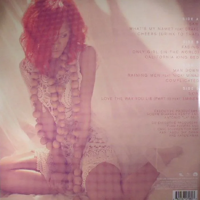 Обратная сторона обложки — RIHANNA — Loud (reissue)
