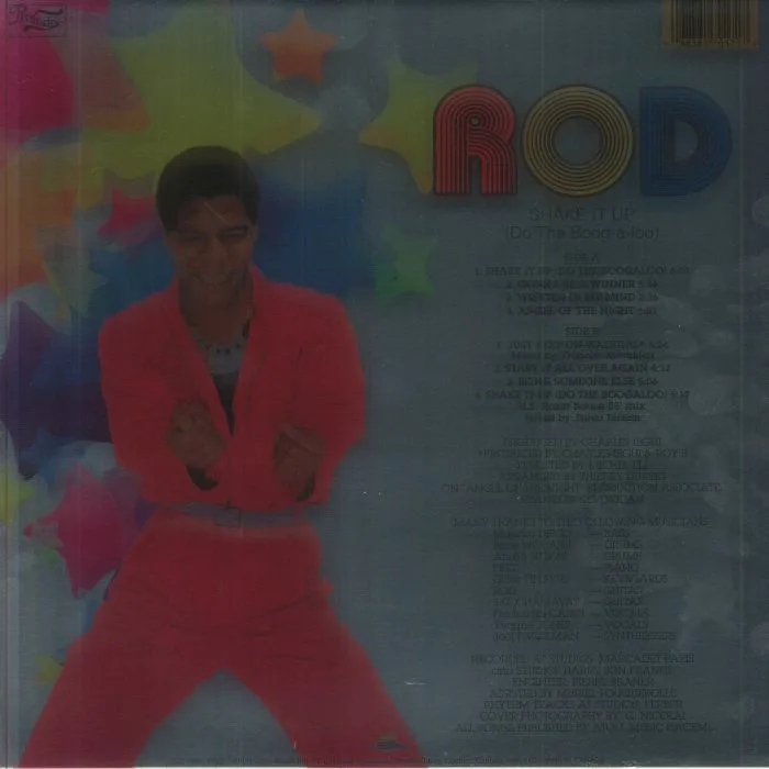 Обратная сторона обложки — ROD — Shake It Up (Do The Boog-A-Loo) (reissue)