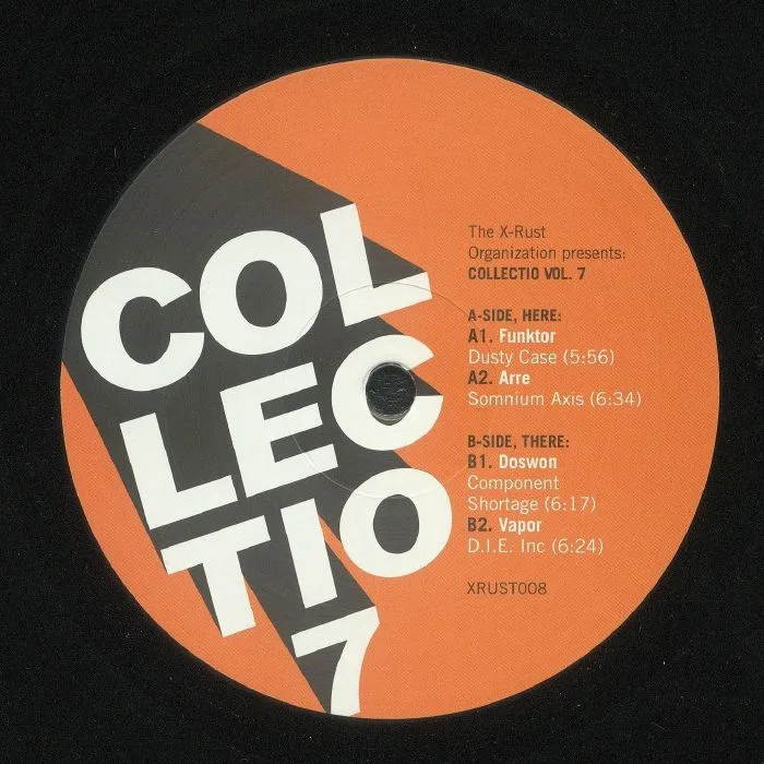 Лицевая сторона обложки — FUNKTOR / ARRE / DOSWON / VAPOR — Collectio Vol 7