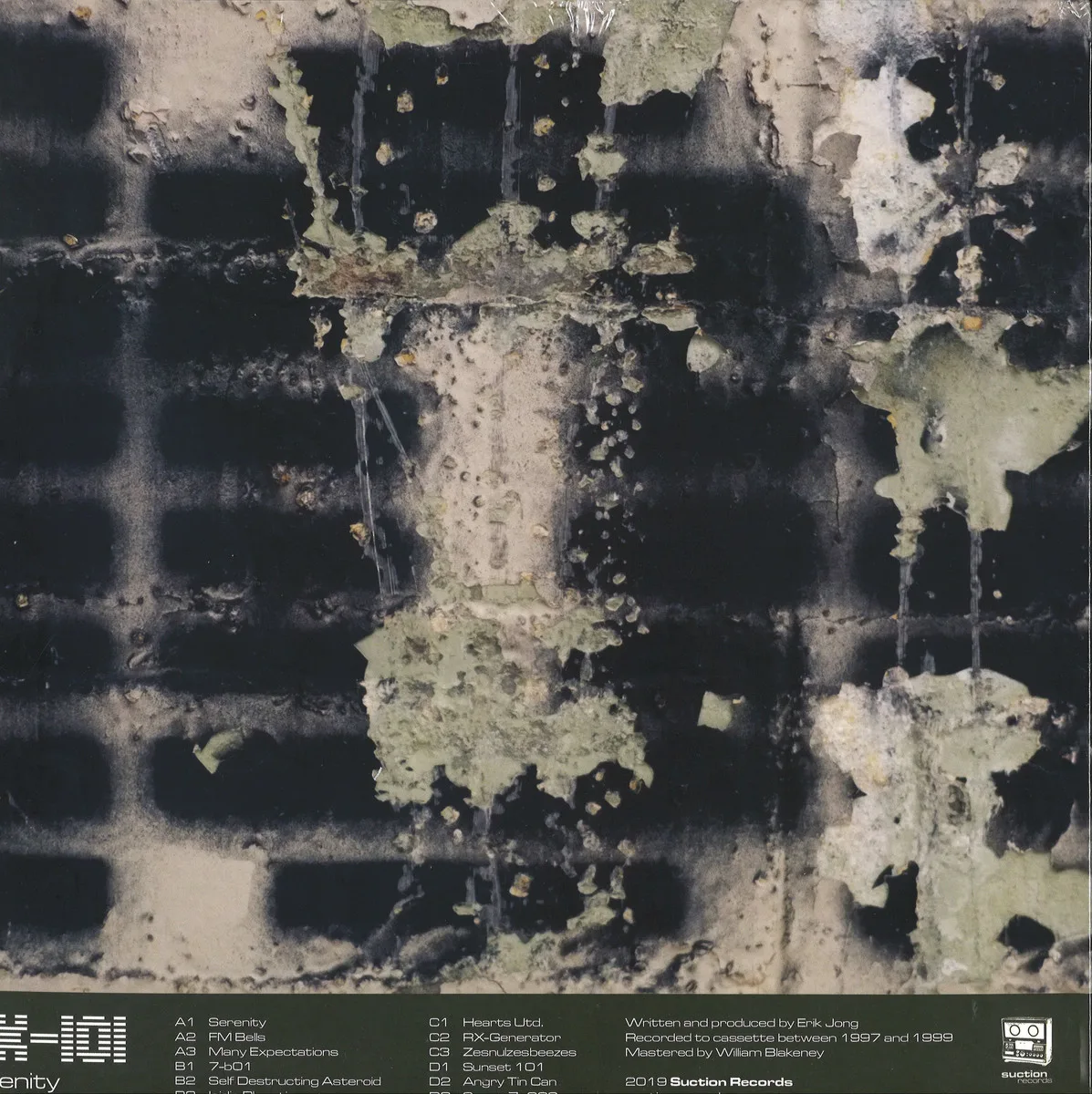 Back cover — RX-101 — Serenity LP 2x12"