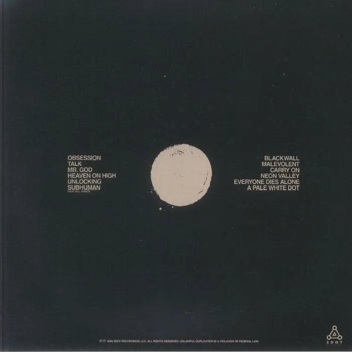 Back cover — PERIPHERY — A Pale White Dot