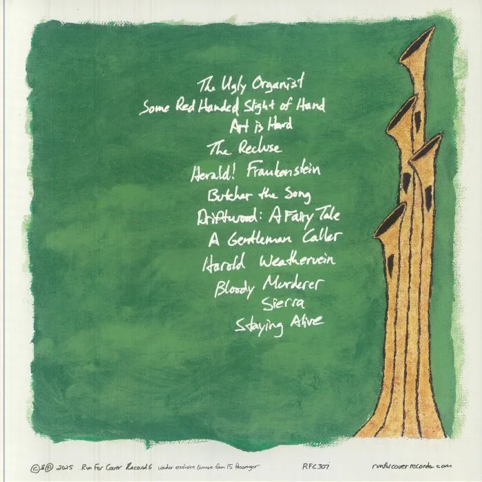 Back cover — CURSIVE — The Ugly Organ (reissue)