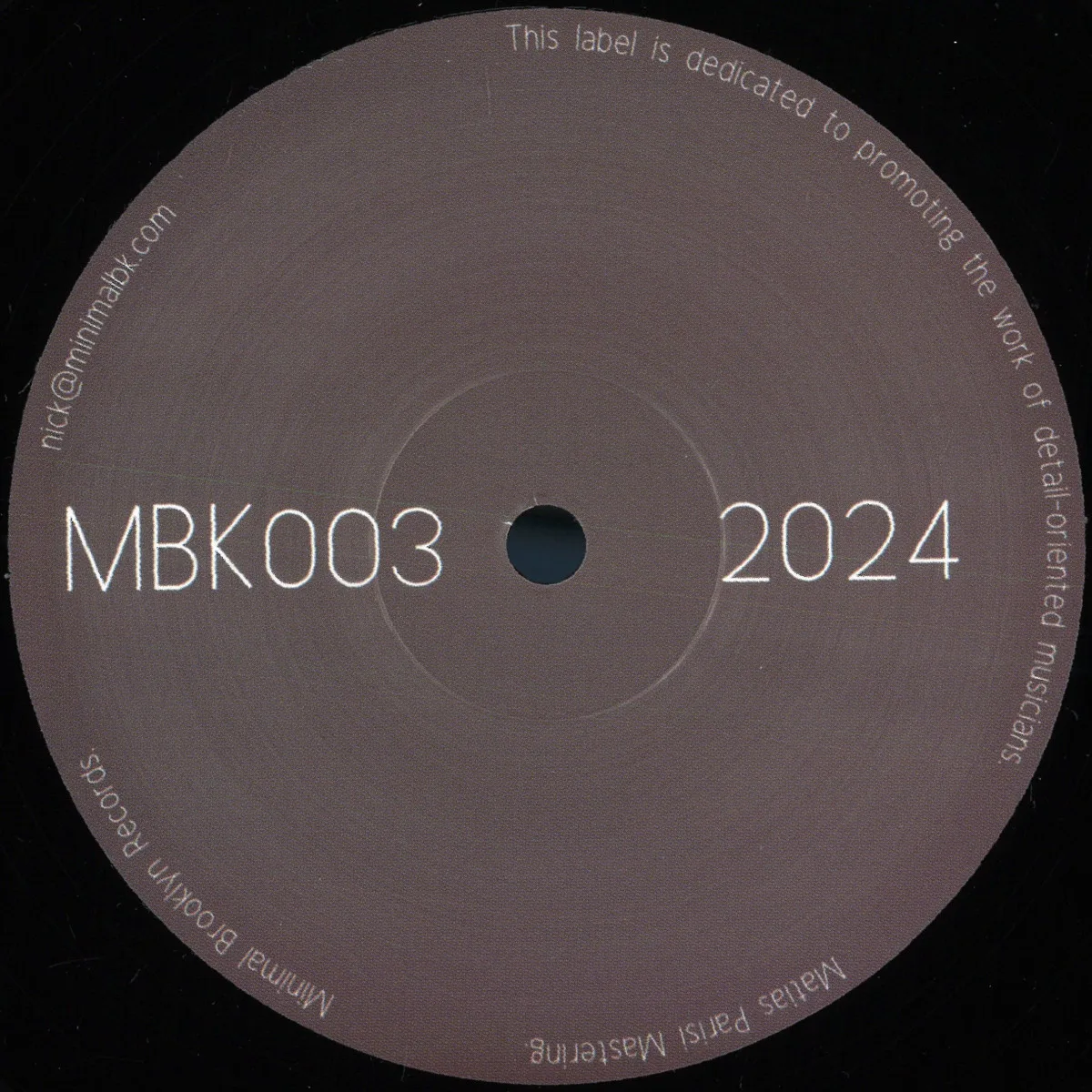 Various — MBK003
